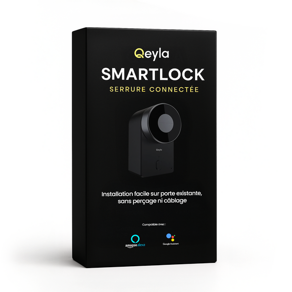 Qeyla SmartLock – Serrure connectée Alexa & Google Home